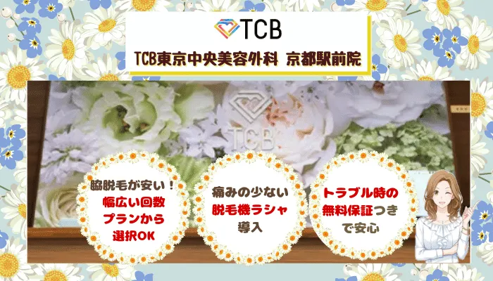 TCB東京中央美容外科京都比較