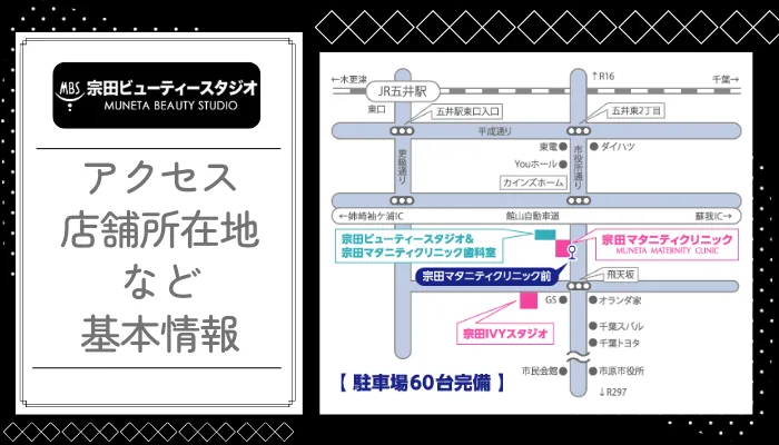 宗田ビューティースタジオアクセス