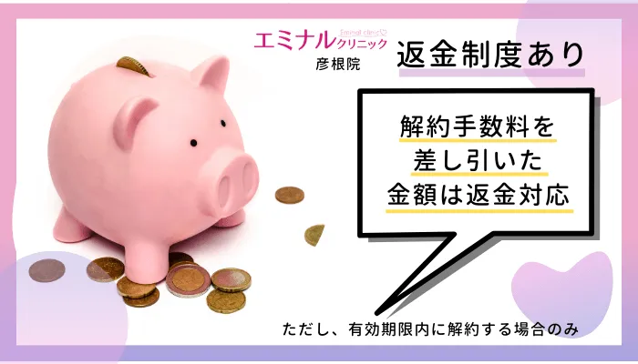 エミナルクリニック彦根返金