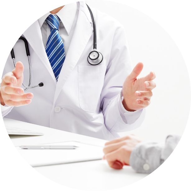 カウンセリング&医師による診察