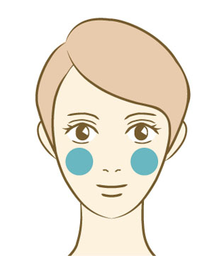 頬