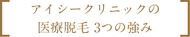 アイシークリニックの全身脱毛プラン